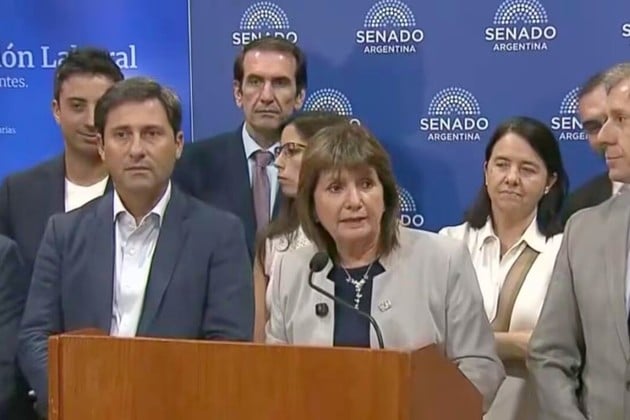 Bullrich, cabeza de la bancada libertaria, anunció en conferencia de prensa en el Congreso que dicha reducción queda postergada a la espera de que el Parlamento reformule un sistema integral de descenso tributario.
