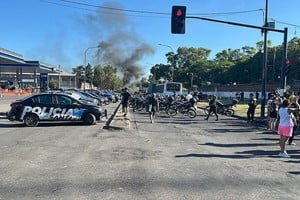 En Rosario, la protesta fue contundente. Foto: El Litoral