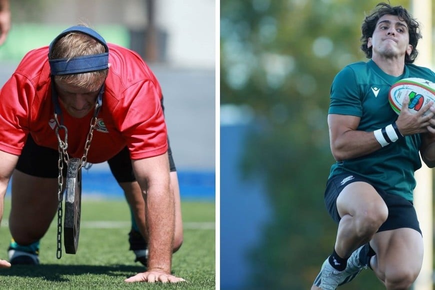 Del Pazo y Strada en acción en las prácticas. Ambos coinciden que la temporada que se viene será muy exigente.