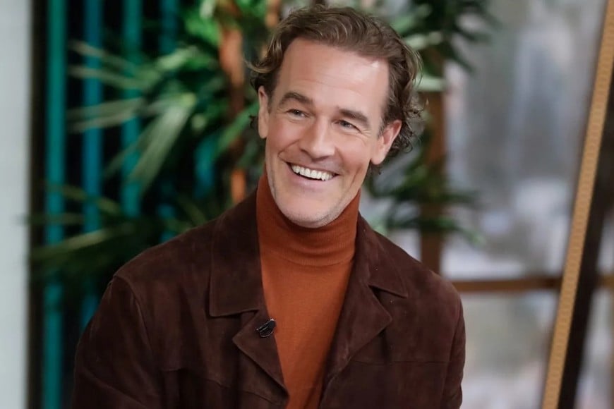 James Van Der Beek alcanzó la fama mundial como Dawson Leery en Dawson’s Creek.