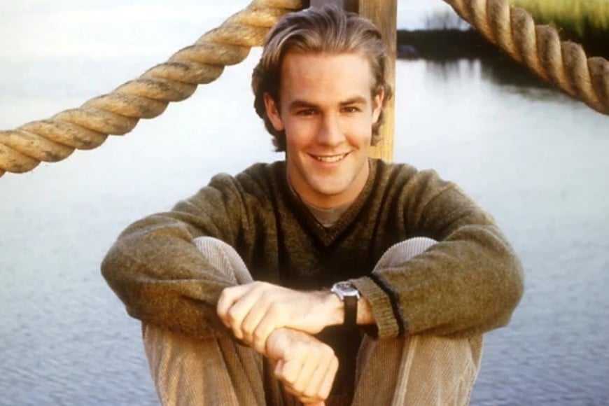 James Van Der Beek alcanzó la fama mundial como Dawson Leery en Dawson’s Creek.