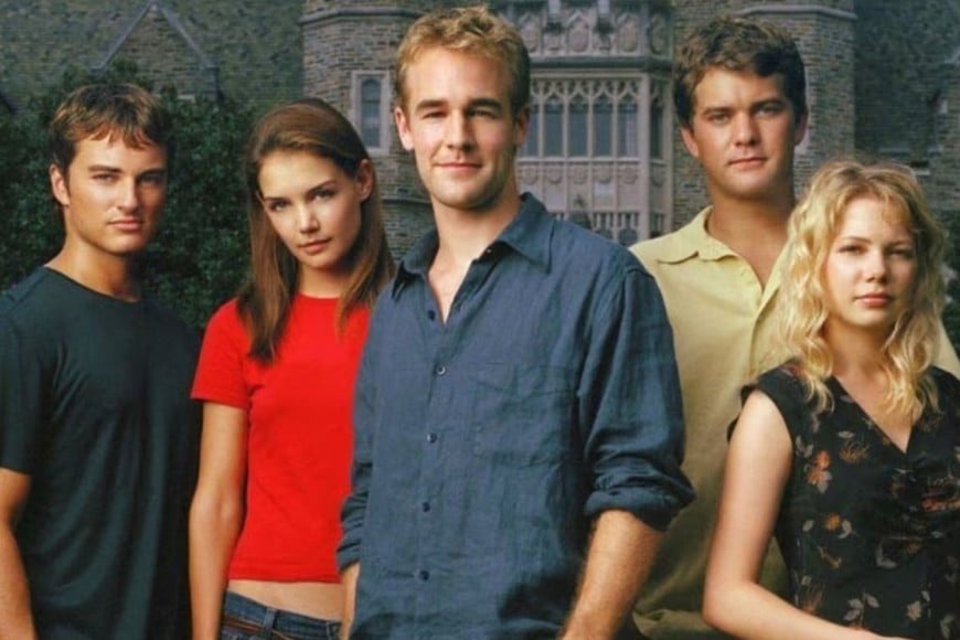 James Van Der Beek alcanzó la fama mundial como Dawson Leery en Dawson’s Creek.
