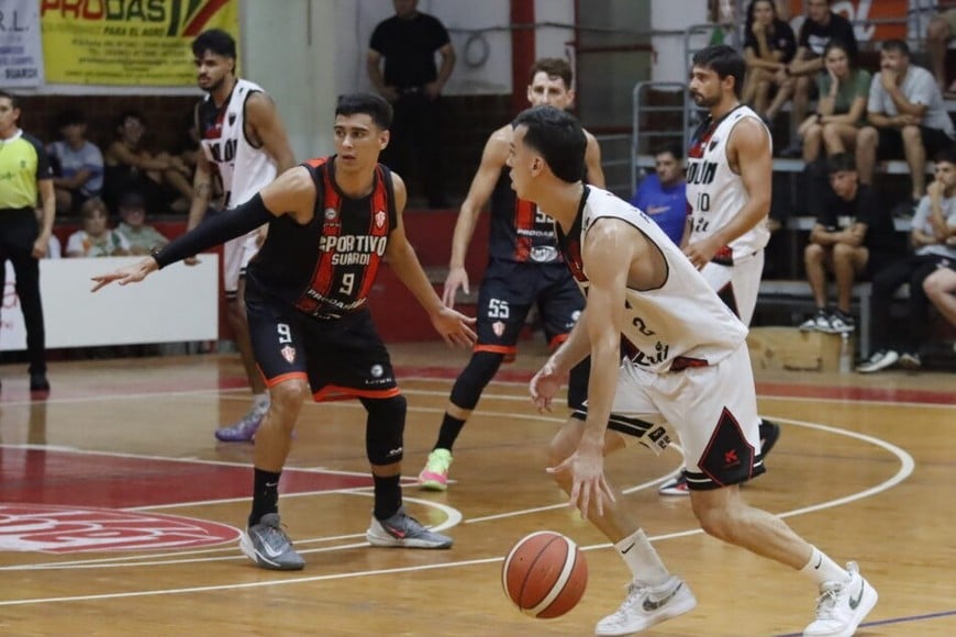 Sportivo metió un parcial de 27 a 15 en el segundo cuarto. Foto: LNB.