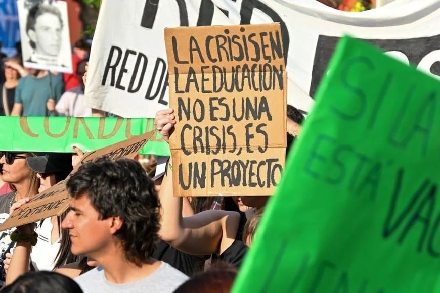 Durante 2024 y 2025 hubo marchas en todo el país en reclamo de una mejora en el presupuesto para las universidades públicas.