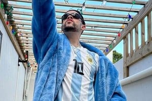 Bad Bunny ya está en el país.