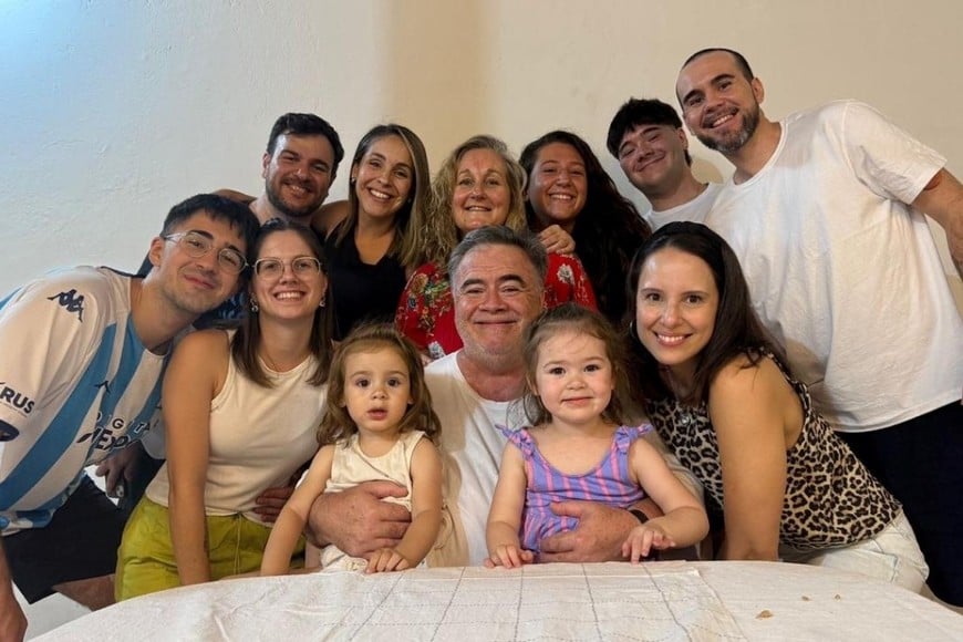 Dos nietas que sumaron risas y una nueva etapa al hogar.