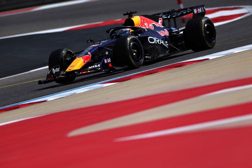 Formula One F1 - Pre Season Testing - Bahrain International Circuit, Sakhir, Bahrain - February 13, 2026
Red Bull's Max Verstappen during the pre season testing REUTERS/Hamad I Mohammed