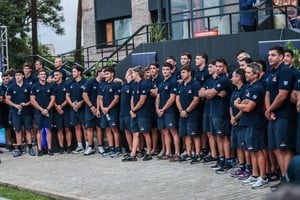 Capibaras se presentó en sociedad en Paraná. El plantel última detalles rumbo al debut en el Súper Rugby Américas.

Gentileza: Prensa Capibaras XV