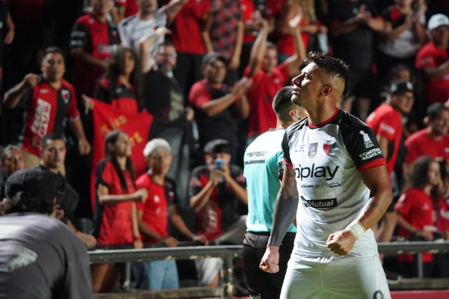 Gol de Alan Bonansea | Colón-Deportivo Madryn | Primera Nacional - Torneo Nacional | Estadio Brigadier López - Cementerio de Elefantes. Foto: Fernando Nicola