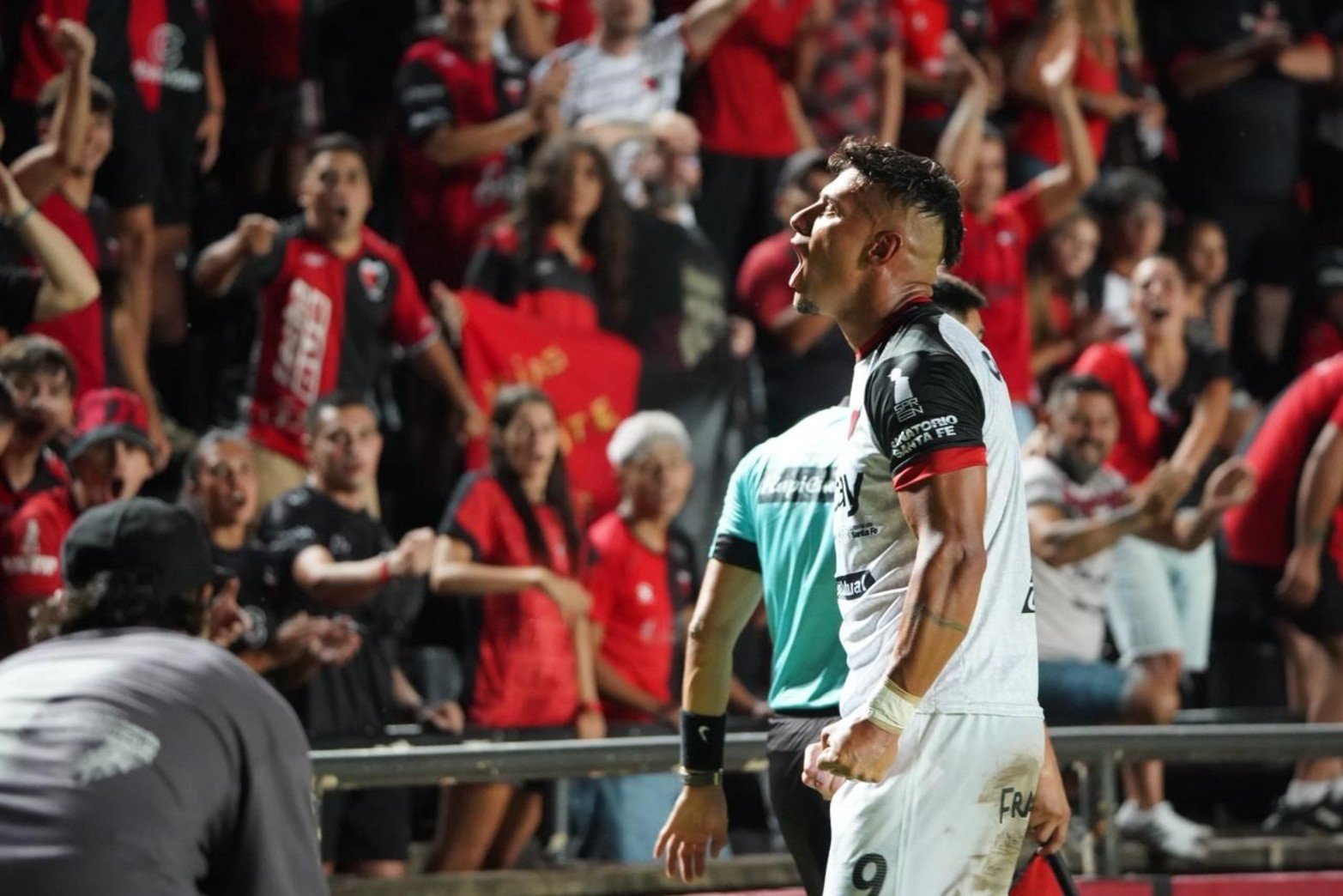 Gol de Alan Bonansea | Colón-Deportivo Madryn | Primera Nacional - Torneo Nacional | Estadio Brigadier López - Cementerio de Elefantes. Foto: Fernando Nicola