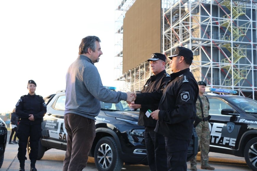Pablo Cococcioni, ministro de Seguridad de Santa Fe. Crédito: Gobierno de la Provincia