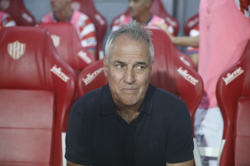 Leo Madelón se fue conforme con el equipo y también con el resultado, aunque interiormente sabe que Unión mereció ganar y con holgura.