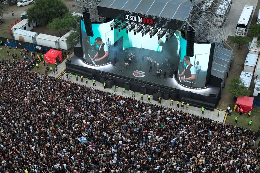 Cosquín Rock - Día 1. Crédito: Gentileza En Vivo Producciones