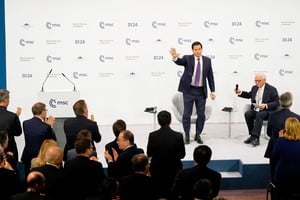 El secretario de Estado de EE.UU. Marco Rubio recibió una ovación al finalizar su discurso en la Conferencia de Seguridad realizada en Alemania. Foto: Alex Brandon / REUTERS.