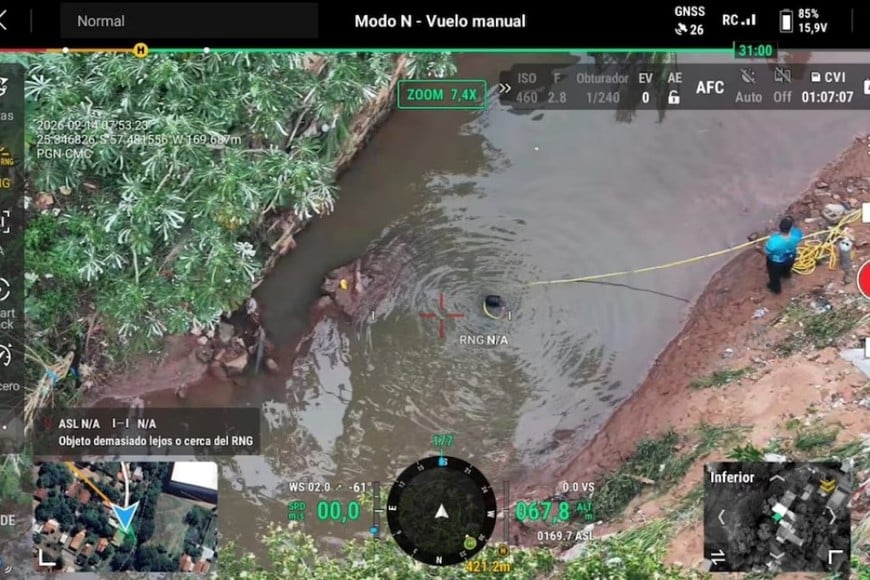 Las autoridades paraguayas desplegaron un amplio operativo