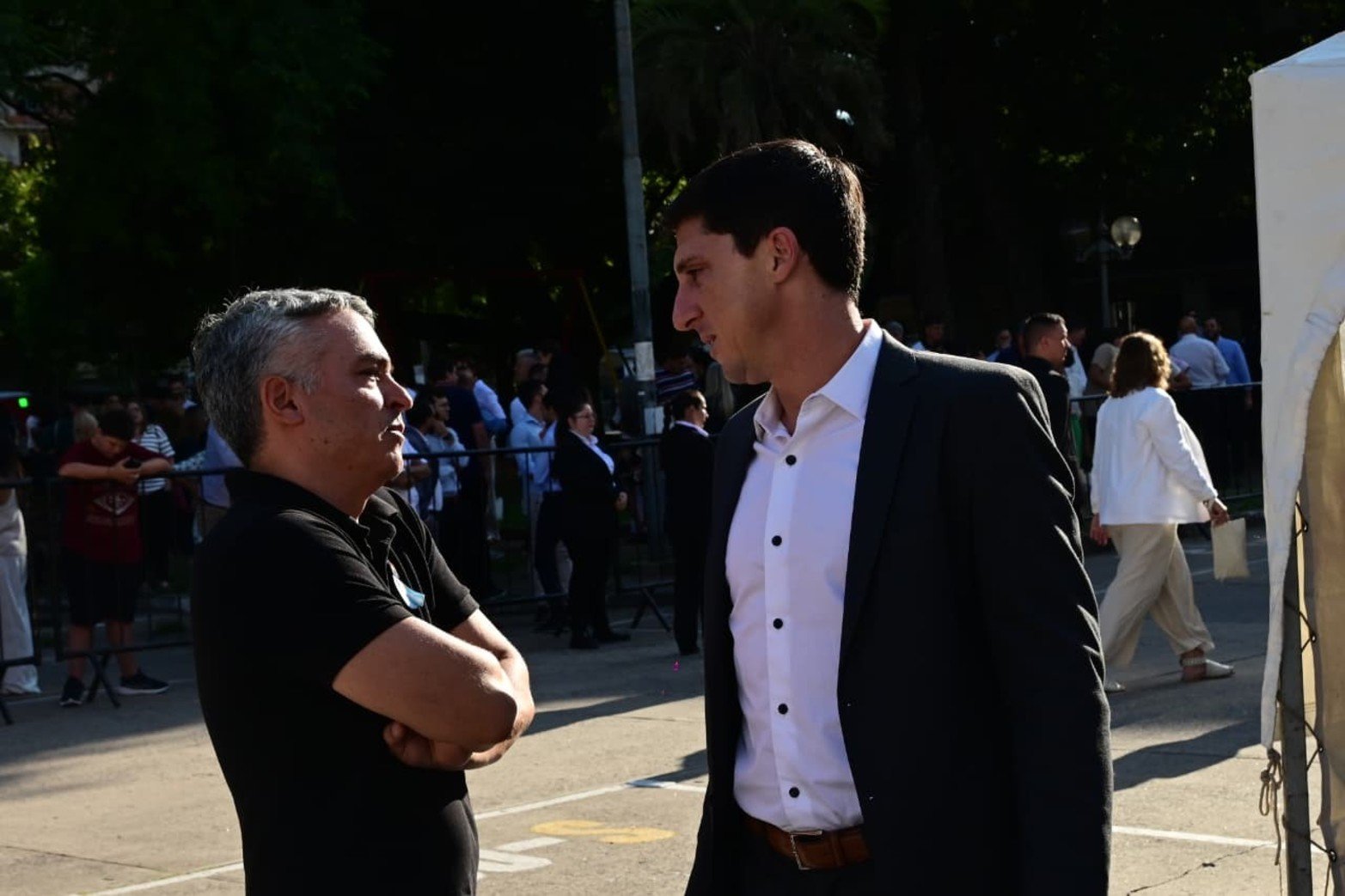 Paco Garibladi y Esteban Paulón.