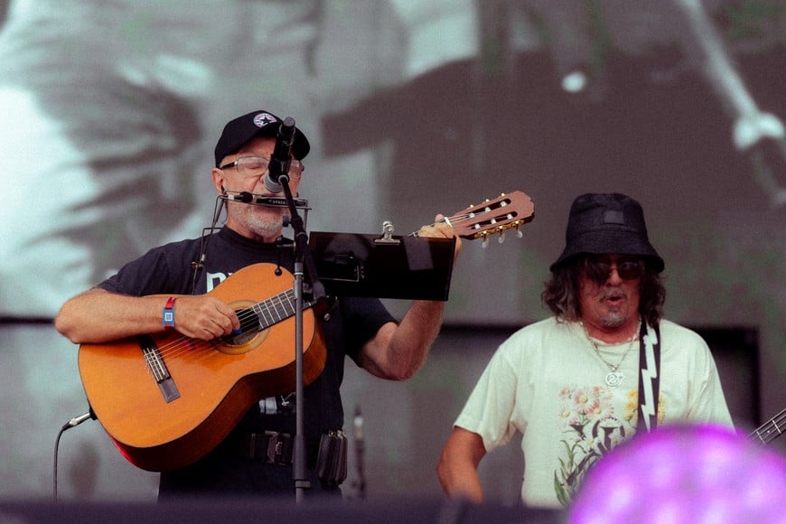 Beats Modernos homenajeó a Charly García con invitados. Crédito: Gentileza En Vivo Producciones.