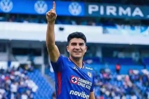 Nico Ibáñez: 2 partidos 2 goles. Todo en una semana. Foto: X.