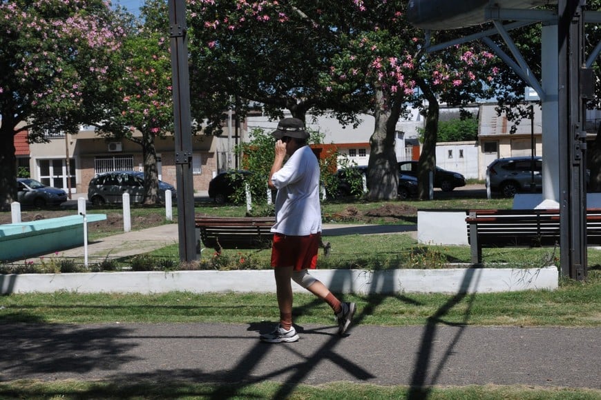 El nuevo paseo unificará la senda peatonal, a la vera de Pedro Vittori. Crédito: Archivo Flavio Raina
