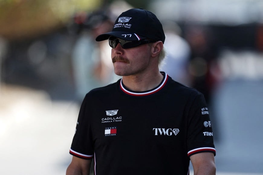 Formula One F1 - Pre Season Testing - Bahrain International Circuit, Sakhir, Bahrain - February 18, 2026
Cadillac's Valtteri Bottas ahead of the pre season testing REUTERS/Hamad I Mohammed