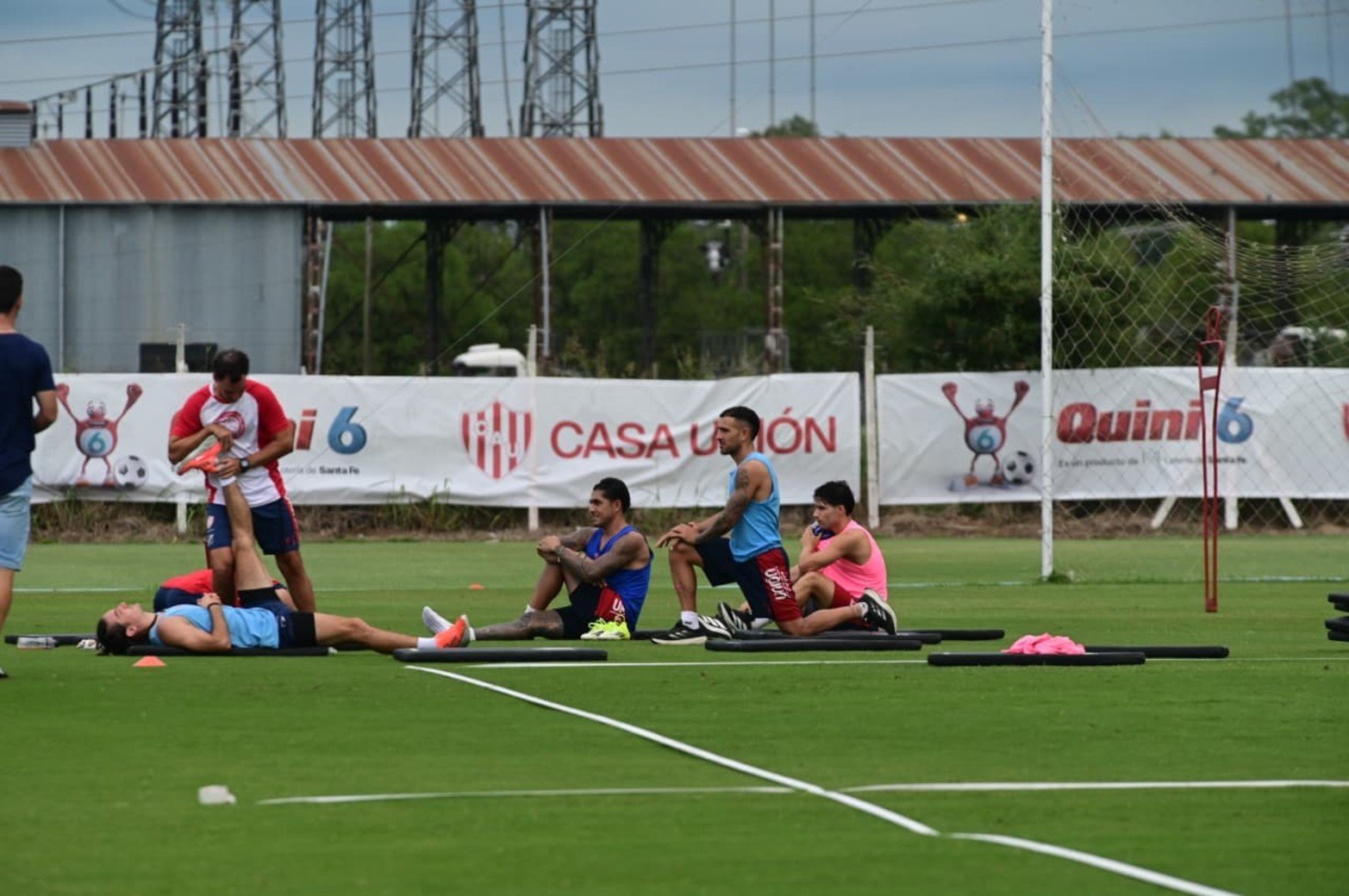 Unión jugó un amistoso ante 9 de Julio de Rafaela. Créditos: Flavio Raina