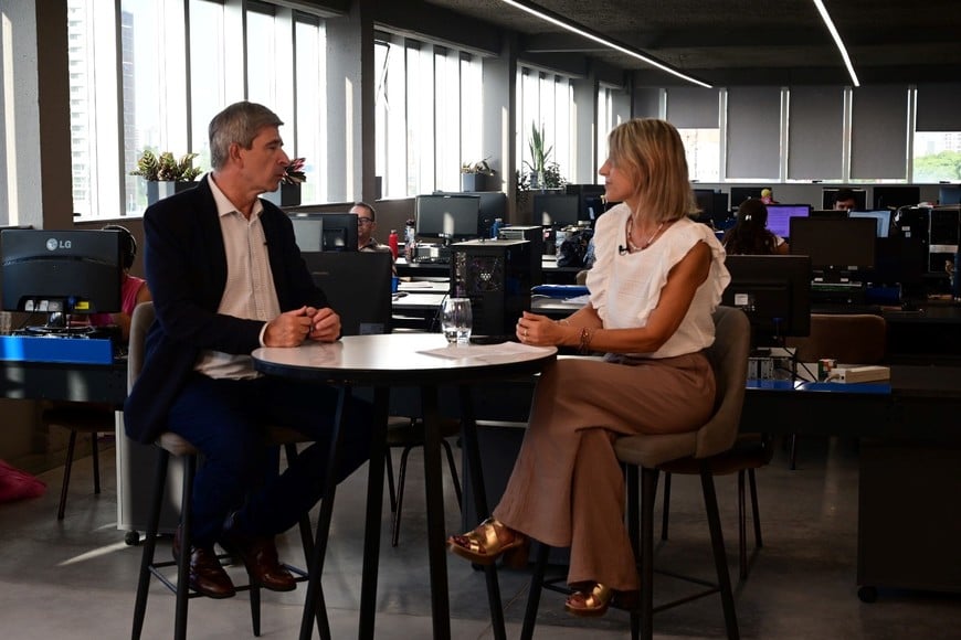 El nuevo director del ENRESS puso el foco en la modernización del organismo. Crédito: Flavio Raina.