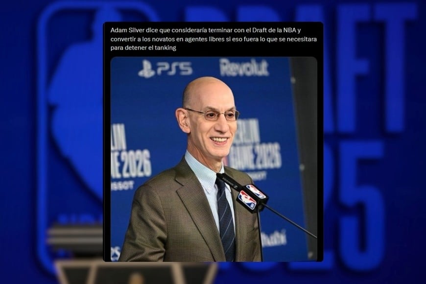Adam Silver cambiaría la historia de la NBA por completo.