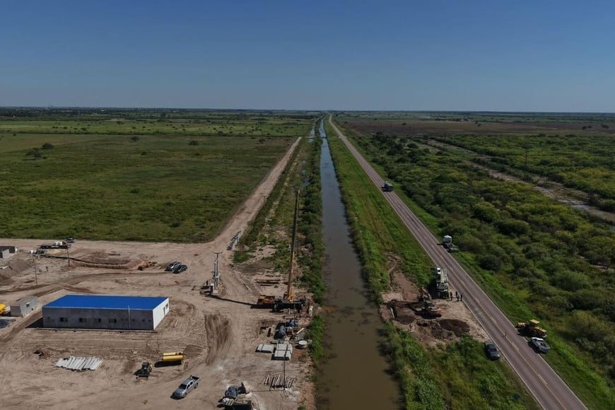 Una obra de infraestructura hídrica clave para el departamento 9 de Julio