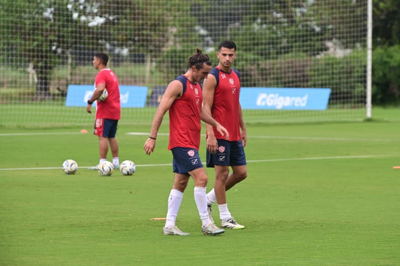 Unión jugó un amistoso ante 9 de Julio de Rafaela. Créditos: Flavio Raina