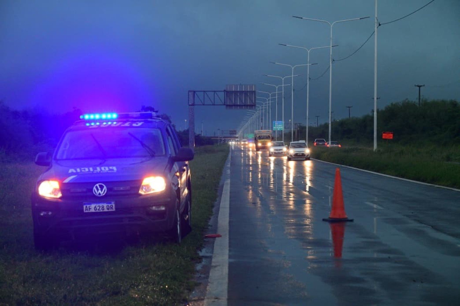 Tormenta en Santa Fe. Créditos: Flavio Raina