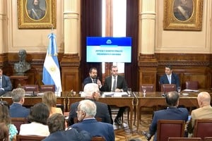 El plenario de comisiones de Justicia y Asuntos Penales este jueves.