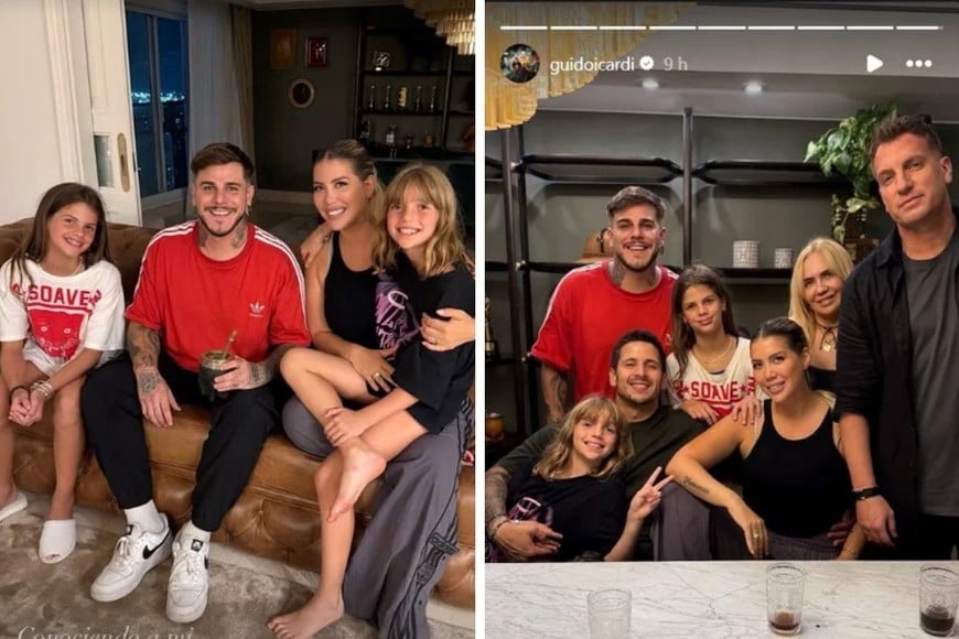 Visita inesperada: la foto desde la casa de la mediática junto a sus sobrinas sorprendió a los seguidores.