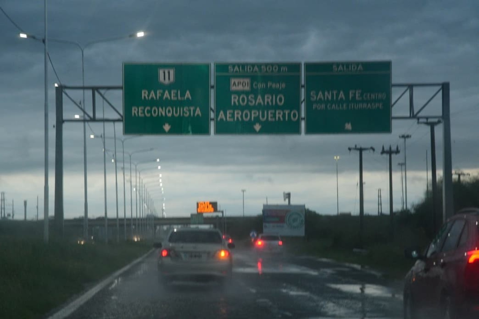 Tormenta en Santa Fe. Créditos: Flavio Raina