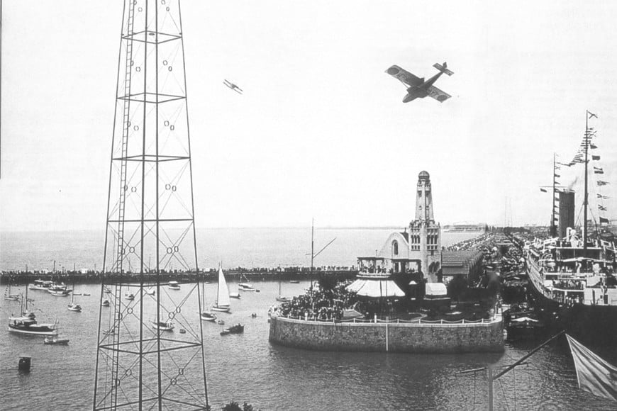 Franco llegó el 10 de febrero, pero su estadía se prolongó por una falla técnica en el Plus Ultra. Archivo.