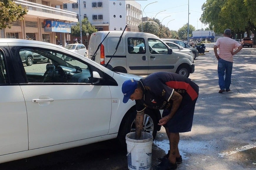 La situación con los lavacoches no tenía conformes a los vecinos de la ciudad de Rafaela