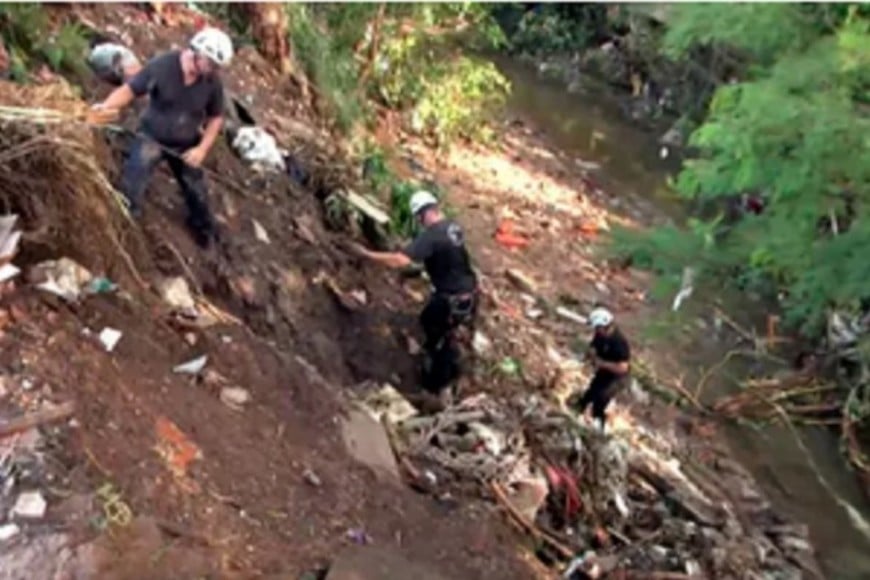 El cuerpo fue encontrado a unos 400 metros de donde ocurrió el episodio.
