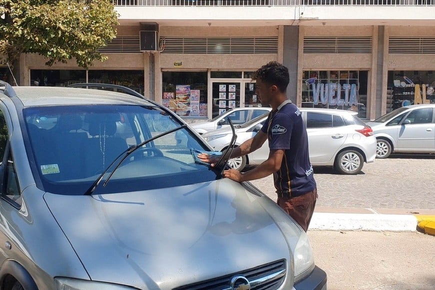 La situación con los lavacoches no tenía conformes a los vecinos de la ciudad de Rafaela