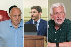 Pullaro se encontró con Spahn y Alonso. Crédito: El Litoral