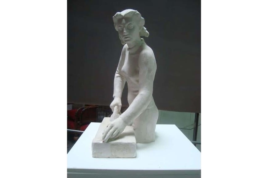 "La planchadora". Foto: Archivo El Litoral