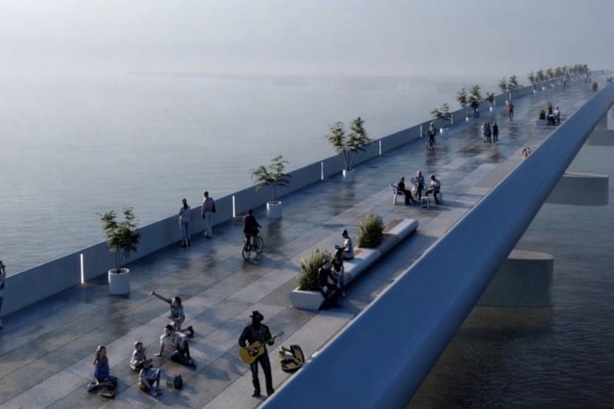 Brindaron detalles sobre el nuevo puente de la laguna Setúbal en Santa Fe.