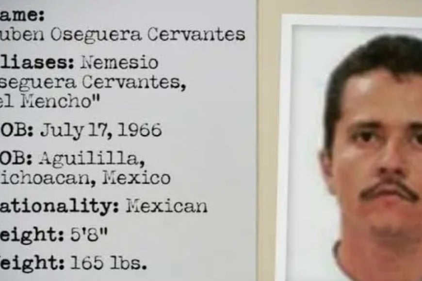 Nemesio Oseguera Cervantes, conocido como “El Mencho”