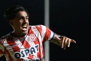 "Tarra-gol" convirtió tras una sequía de dos partidos. Foto: Manuel Fabatía