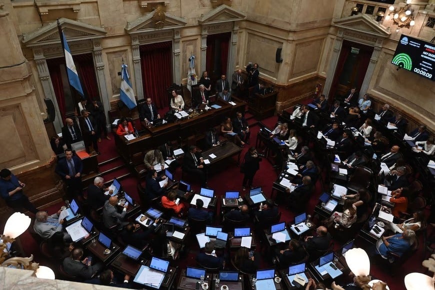 El Senado nacional, con sesiones clave en la última semana de extraordinarias.
