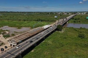 Desde el drone de El Litoral: así avanza el nuevo Puente Carretero
