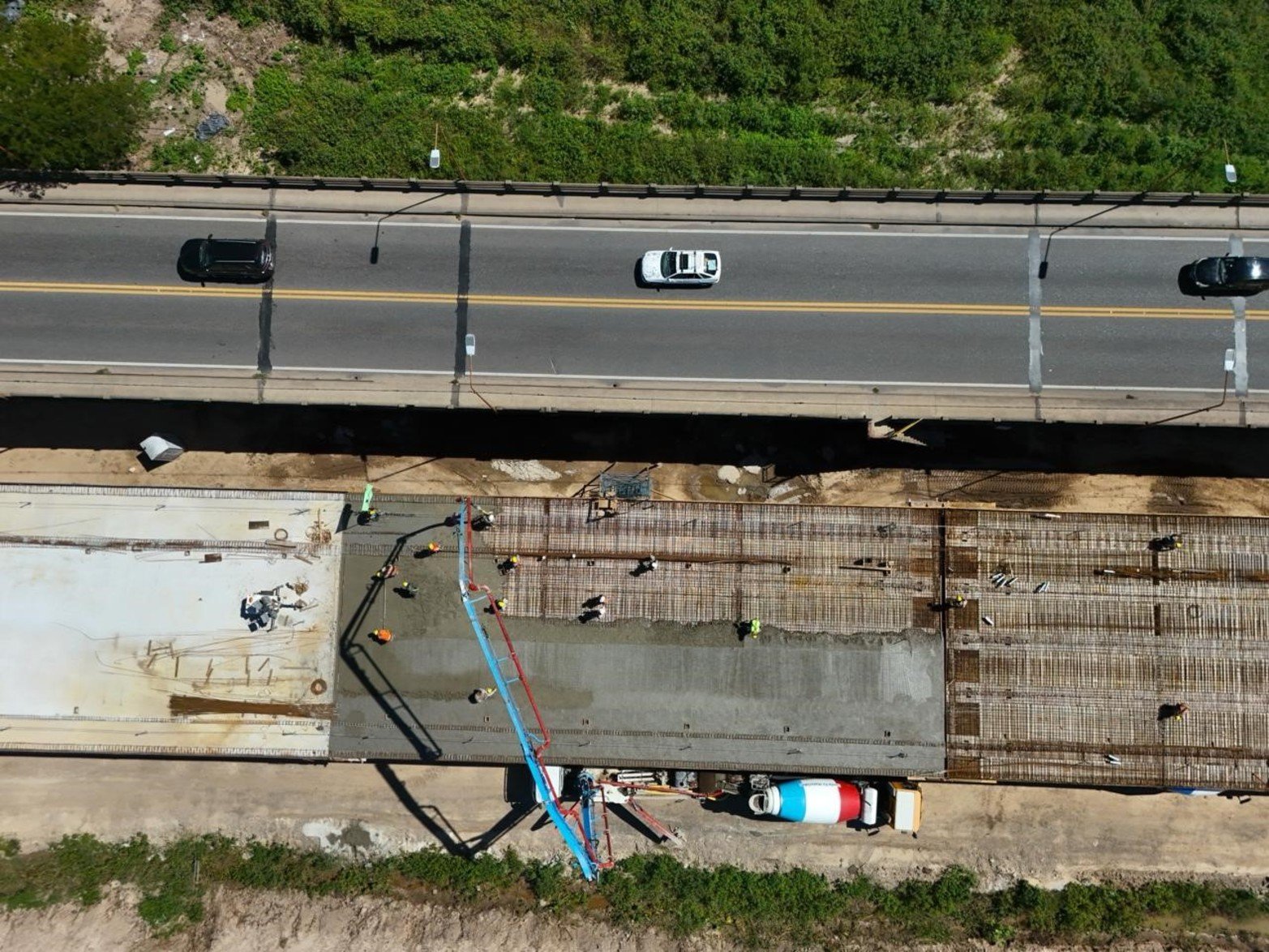 Desde el drone de El Litoral: así avanza el nuevo Puente Carretero