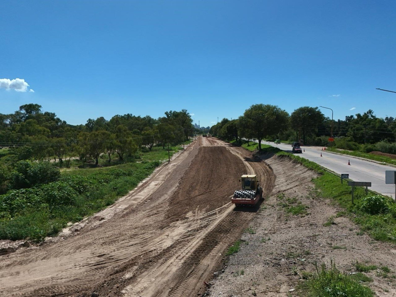 Desde el drone de El Litoral: así avanza el nuevo Puente Carretero