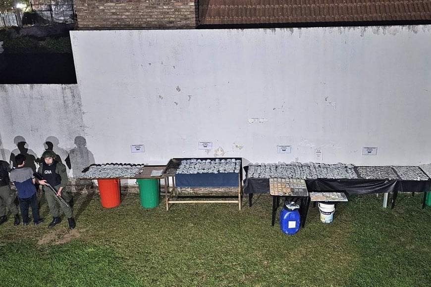 Microtráfico. desbaratan un kiosco de droga frente a una escuela en Puerto General San Martín