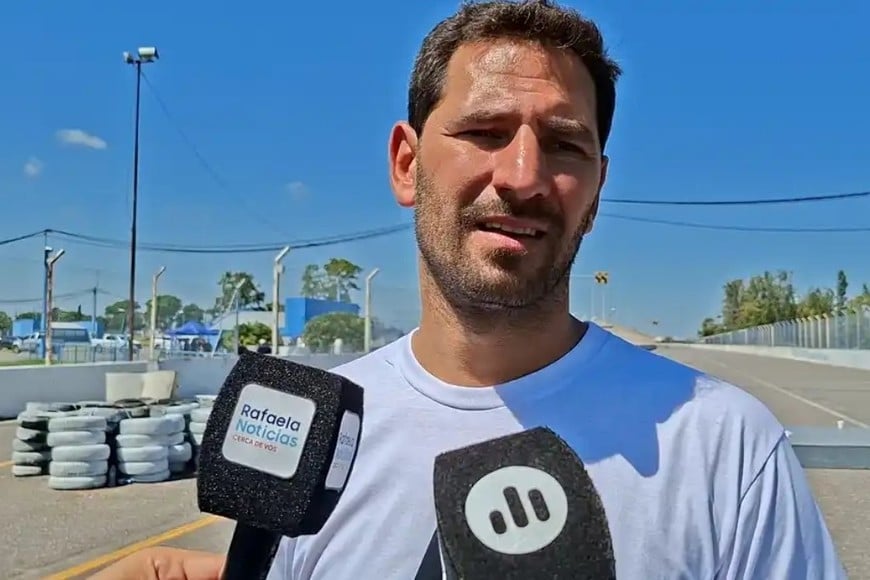 Facundo Ardusso celebró la vuelta del Turismo Carretera al Autódromo Ciudad de Rafaela.