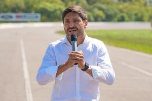 Pullaro en el autódromo de Rafaela. Foto: Gentileza