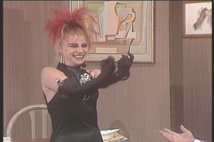 Figura histórica del under porteño y recordada “chica Olmedo”.